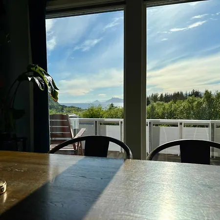Lofoten Seaview With Sauna And Garden فيلة Storoya